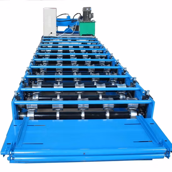 Ibr Trapezoid 840 Lamiere per coperture Macchina per la formatura di rulli per pannelli metallici