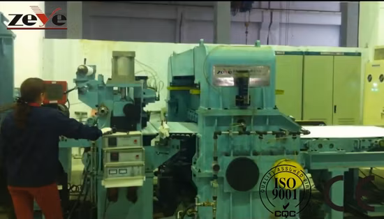 Livellatore di bobine in acciaio e alluminio tagliato a taglio lungo la linea dalla fabbrica cinese Zeye